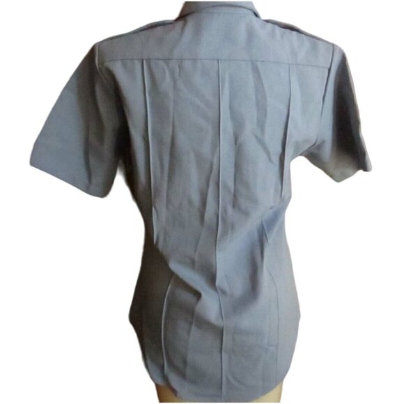 Flying Cross Ladies SIS Police Shirt 34 Short Sleeve Polyester Rayon Uniform Top - Picture 4 of 5